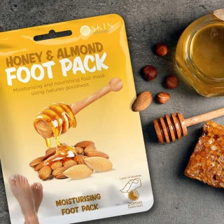 Skin Techniques Honey & Almond Foot Pack - Image 2