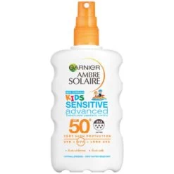 Garnier Ambre Solaire Kids Sun Lotion Spray Spf 50 200ml