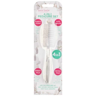 B&M Footcare 4-in-1 Pedicure Set