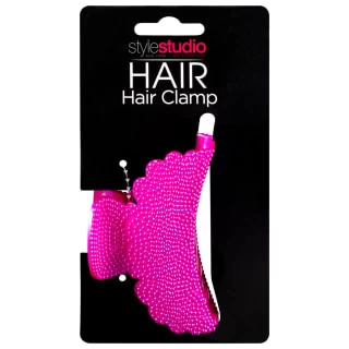 Style Studio Hair Clamp - Pink Pearl