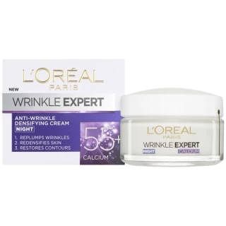 L'Oreal Paris Wrinkle Expert Anti-Wrinkle Night Cream 55 + 50ml - Image 3