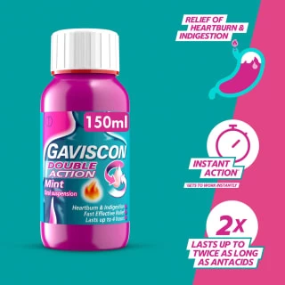 Gaviscon Double Action 150ml - Image 4
