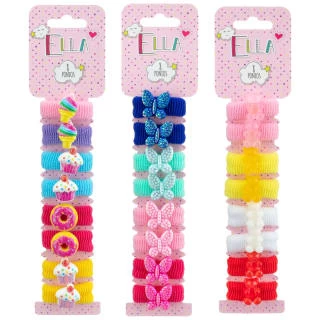 Ella Hair Ponios 8pk - Sweet Treats - Image 2