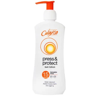 Calypso Press & Protect Sun Lotion Spf 15 200ml