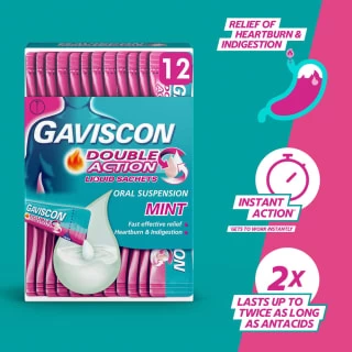 Gaviscon Double Action Liquid Sachets 12pk - Image 5