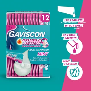 Gaviscon Double Action Liquid Sachets 12pk - Image 6