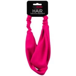 Style Studio Jersey Twist Headband - Pink