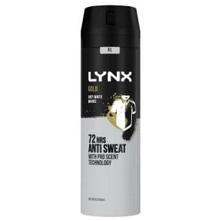 Lynx 72H Anti-Perspirant 200ml - Gold