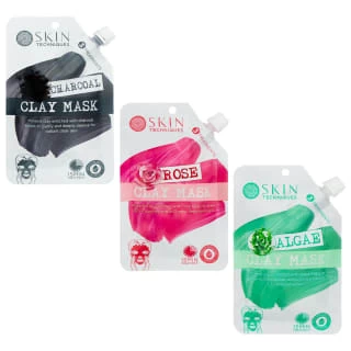 Skin Techniques Clay Face Mask - Charcoal - Image 2