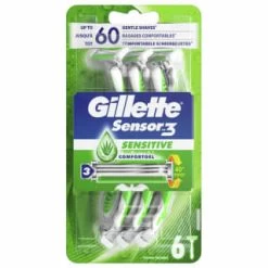 Gillette® Gillette Sensor3 Sensitive Razors 6pk