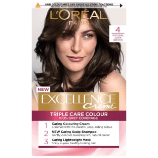 L'Oreal Excellence Creme Hair Dye - Natural Dark Brown