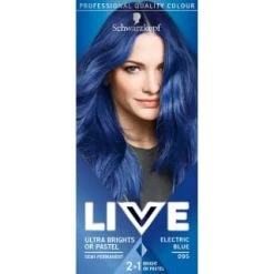 Schwarzkopf Live Hair Dye - Electric Blue