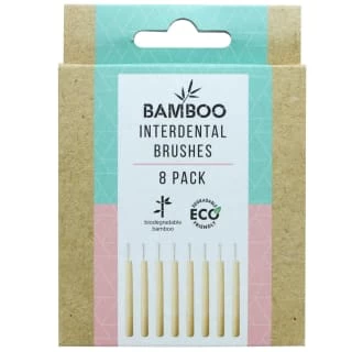 B&M Bamboo Interdental Brushes 8pk