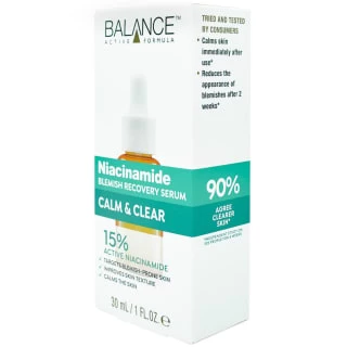 B&M Balance Niacinamide Blemish Recovery Serum 30ml - Image 2