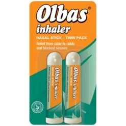 Olbas Inhaler Nasal Stick Twin Pk