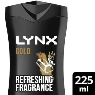 Lynx Shower Gel 225ml - Gold - Image 2