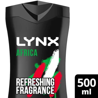 Lynx Shower Gel 500ml - Africa - Image 2