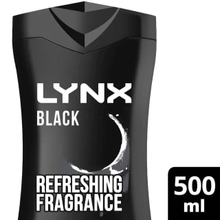 Lynx Shower Gel 500ml - Black - Image 2