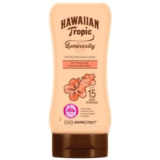 B&M Hawaiian Tropic Luminosity Sun Lotion Spf 15 180ml