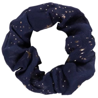 Style Studio Hair Scrunchies 5pk - Gold Stars - Image 3
