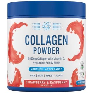 B&M Collagen Powder 165g - Strawberry & Raspberry