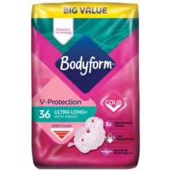 Bodyform Ultra Long Pads With Wings 36pk